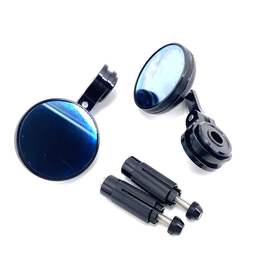 Rear View Side Mirror CNC Handle Bar End Mirrors For Ducati Super-73 S1 S2 RX ZX 360 Degree Adjustment Motorcycle Accessories