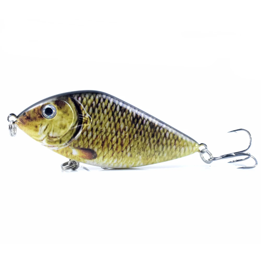 7cm 15.5g  Jerkbait Pike Fishing Lure Lipless Crankbait VIB Blade Fishing Bait Sinking Wobblers Carp Fishing Accesorios