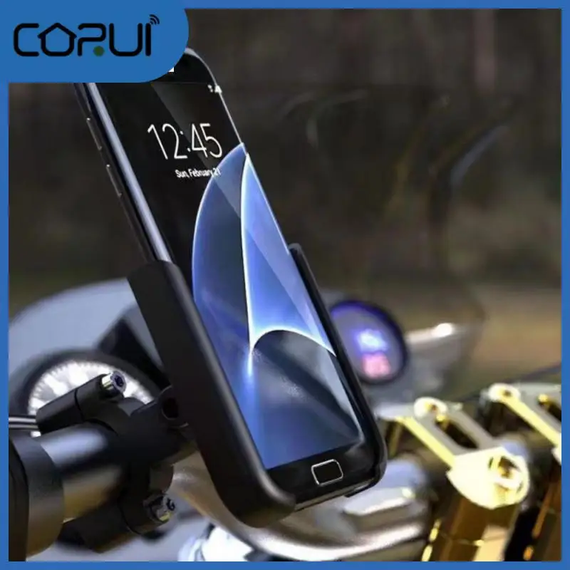 

Car Phone Holder Shock-proof Shake-proof Bicycle Phone Bracket Aluminum Alloy 4.5-6.5 Inch Bicycle Bracket Bicycle Accessories