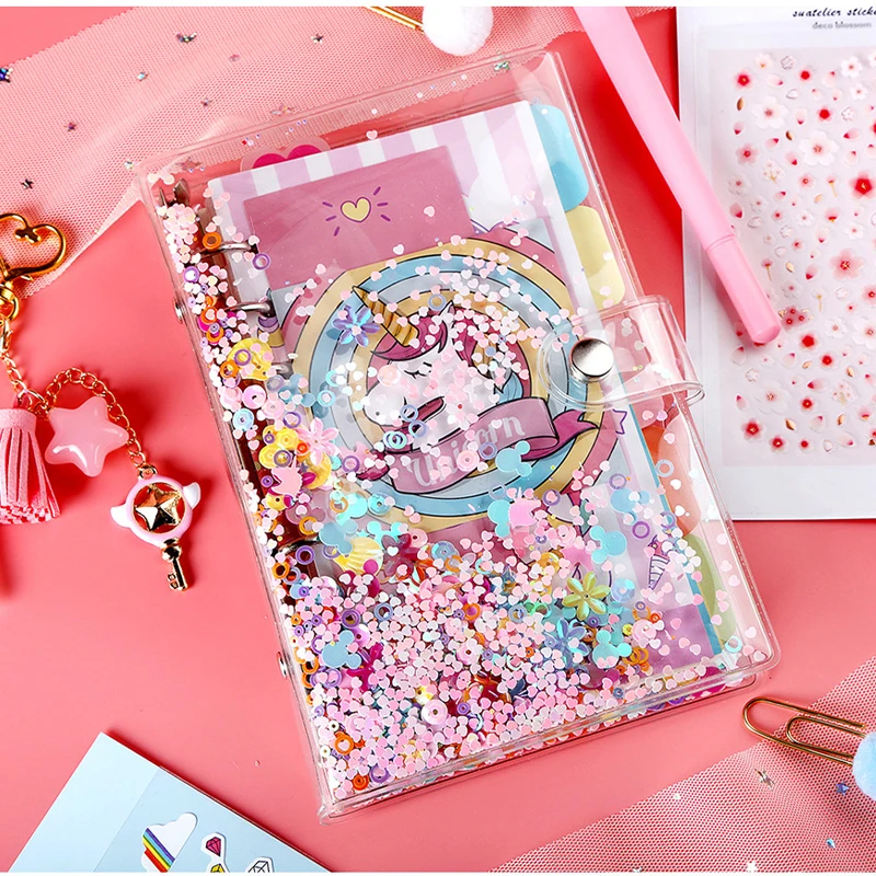 

Notebook Case Desk Organizer Document Office A5 Binder Folder for Documents Bag A6 A4 Register Bead Shell Anime Notebooks Notes
