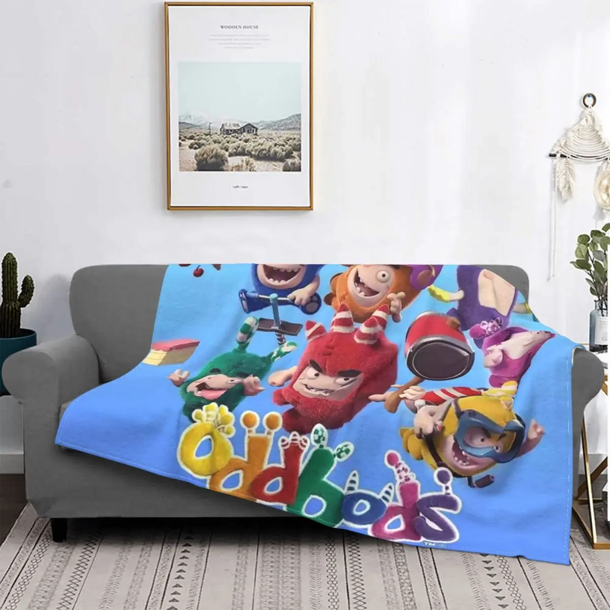 

Oddbods TV одеяло с аниме чехол мультяшный милый детский фланелевый плед украшение для спальни мягкое теплое покрывало