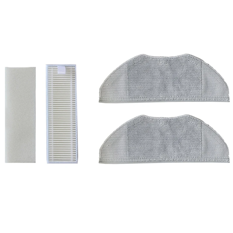 

Replacement Hepa Filters For Xiaomi Sweeping Robot Vacuum Cleaner With 2Pcs Mop Cloth Hepa Filters Washable Air Filter