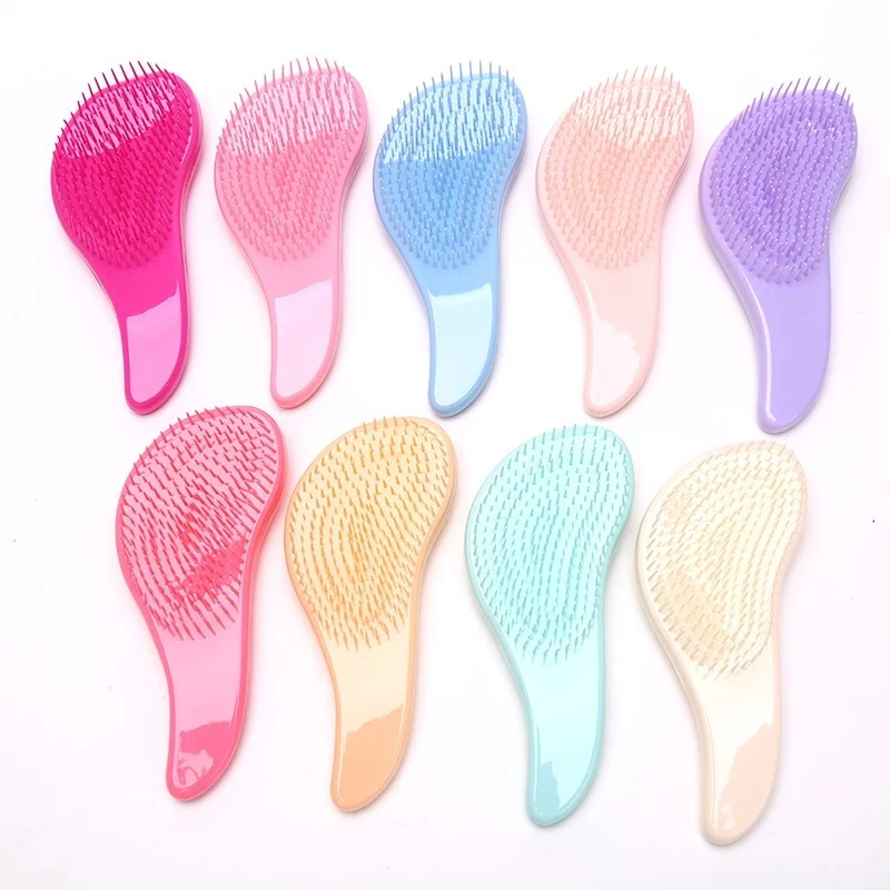 

Hair Comb Anti-static Massage Hair Brush Women Tangle Detangle Shower Massage Hairbrush Salon Hair Brush Barber Accessories