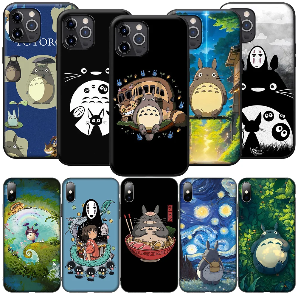 SO158 T-Totoros Cover Phone Case for Samsung Galaxy A55 A53 A52 A51 A21S A21 A22 A24 A25 A13 A12 A11 M15 M55 A05 A05S A31 A35