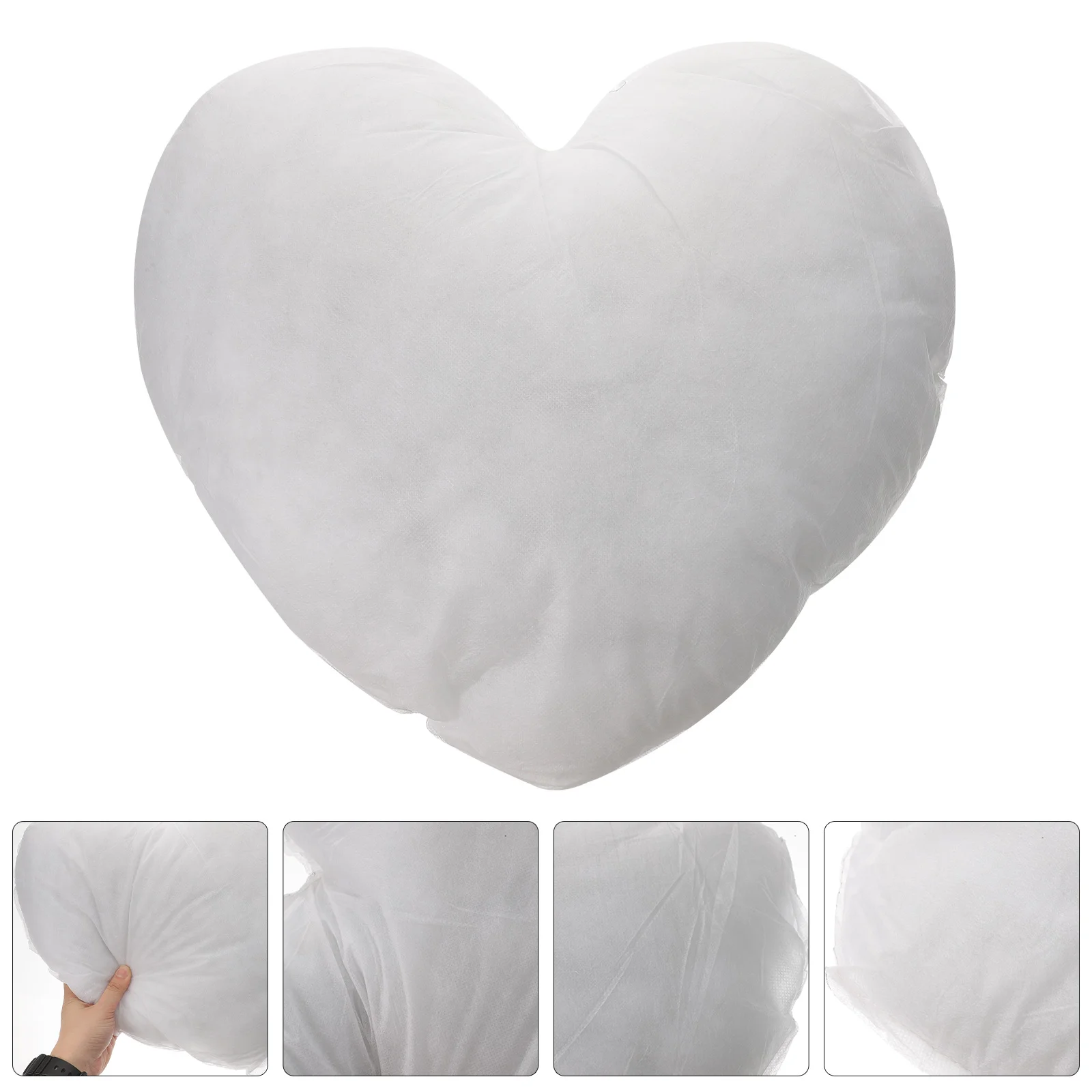 

Throw Insert Replacement Convenient Heart Shape Pillow Insert Couch Pillow Filler Heart Pillow Inner Heart Shape Pillow Interior