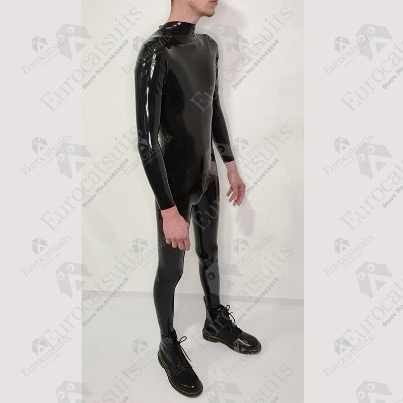 

latex costume fetish cosplay lingerie latex catsuit sexy lingerie fetishCatsuit combination latex rubber Basix mensexy bondage