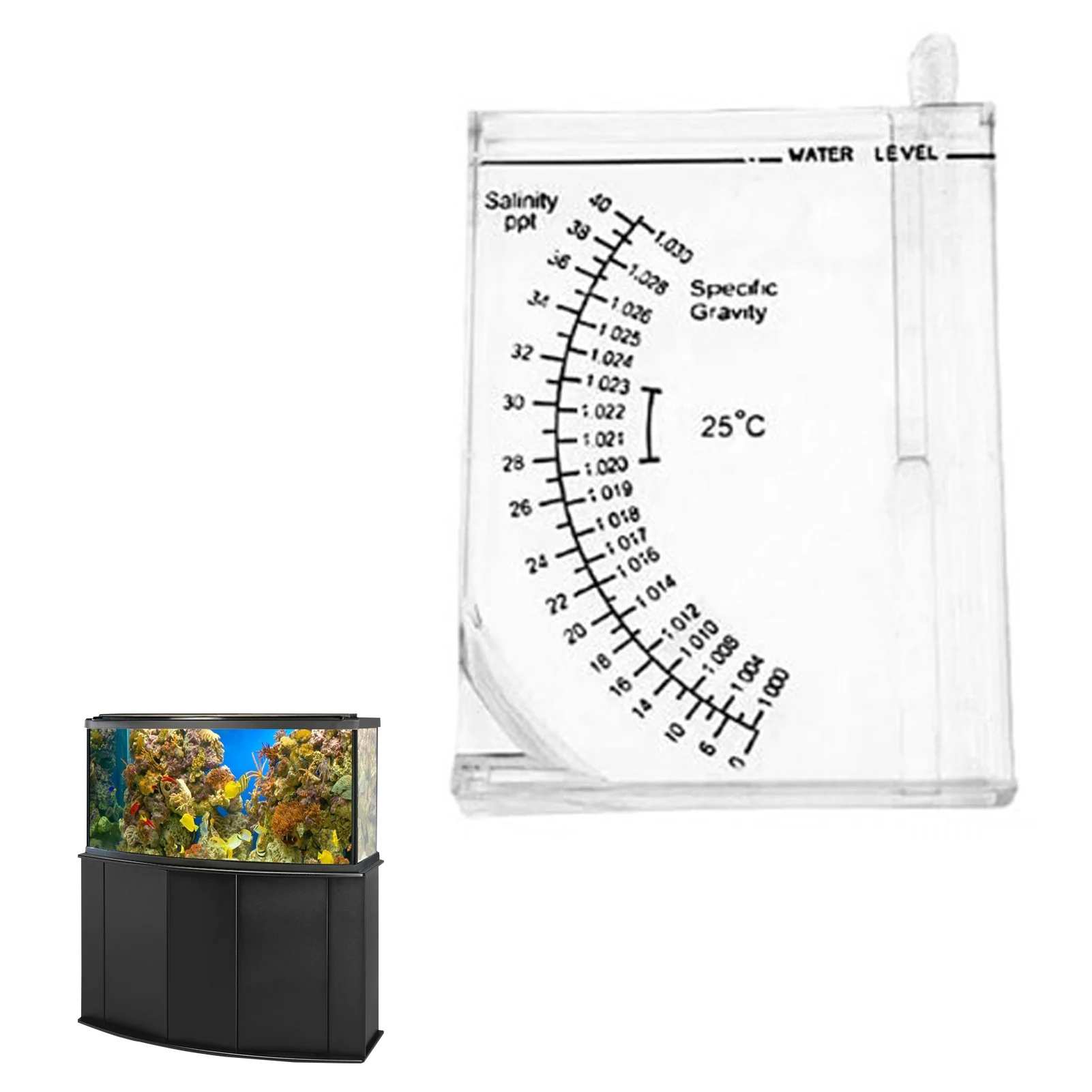 

Sea Water Hydrometer Seawater Densimeter Meter Aquarium Water Mud Tester Accurate Automatic Hydrometer For Aquarium Sea Specific