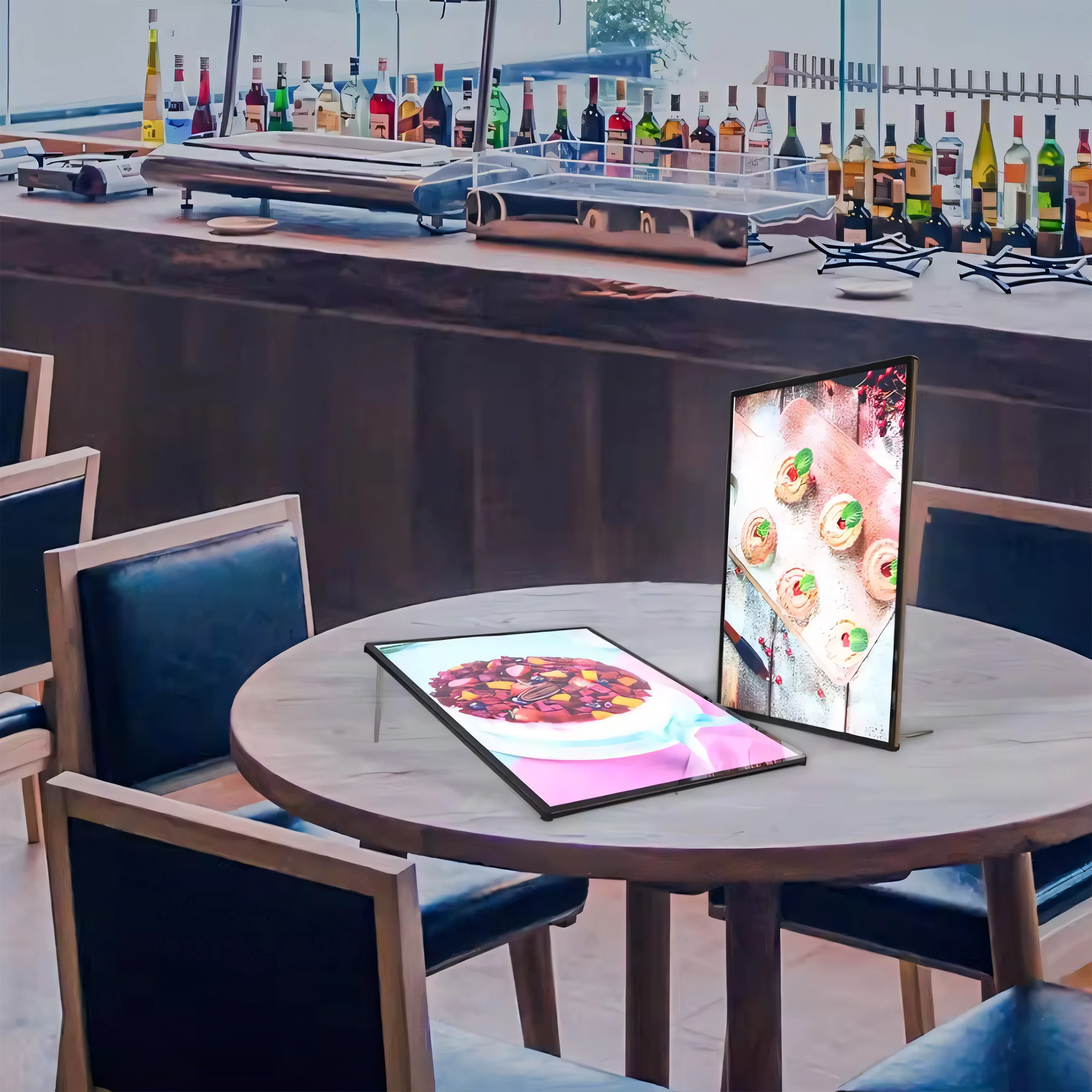 A2 A3 A4 Кофейня Меню Плакат Дисплей Подставка Рамка Светодиодный светильник