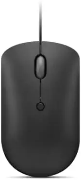

Compact Wired USB-C 400 4 Button USB Mouse for Laptops and Computers Adjustable 2400 DPI Left or Right Hand Black