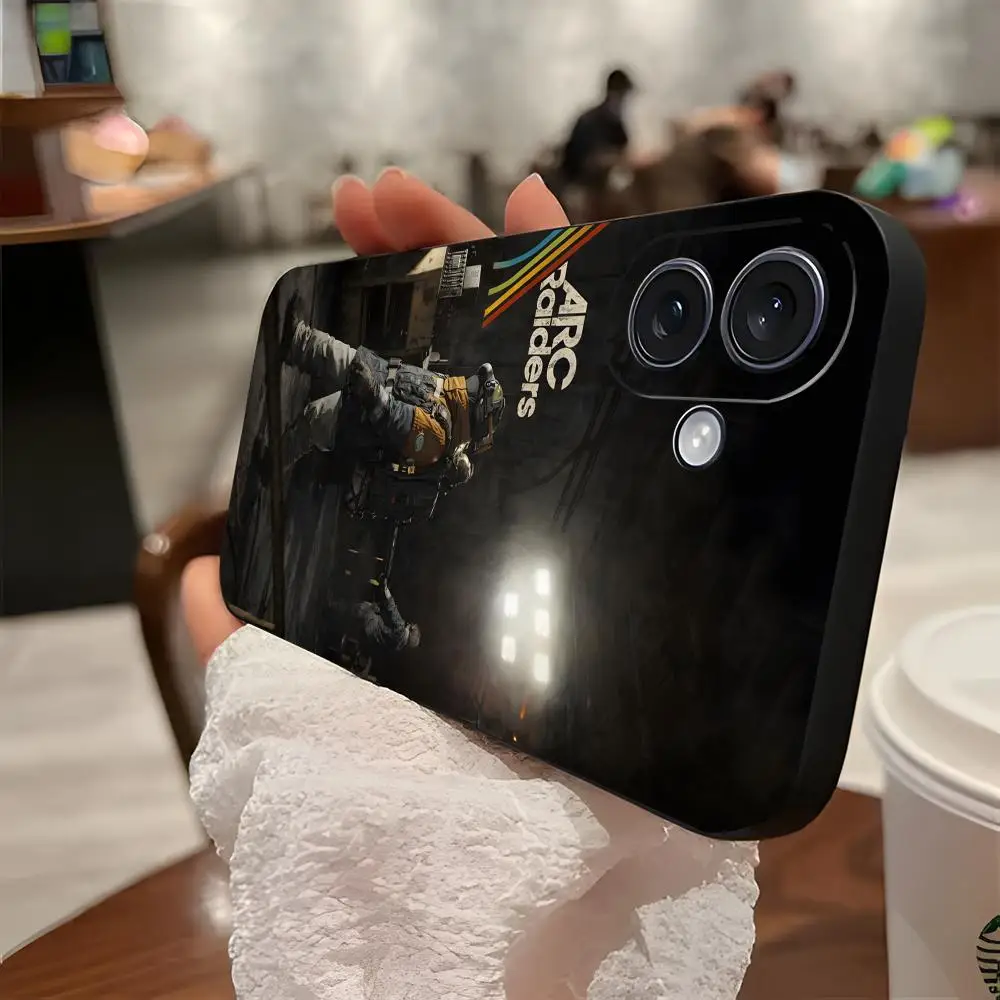 Фото Чехол для телефона Arc Raiders Game Cool для iPhone 17 16 15 14 13 12 11 X XR XS 8 Plus Mini Pro Max, мягкий, черный, противоударный №4