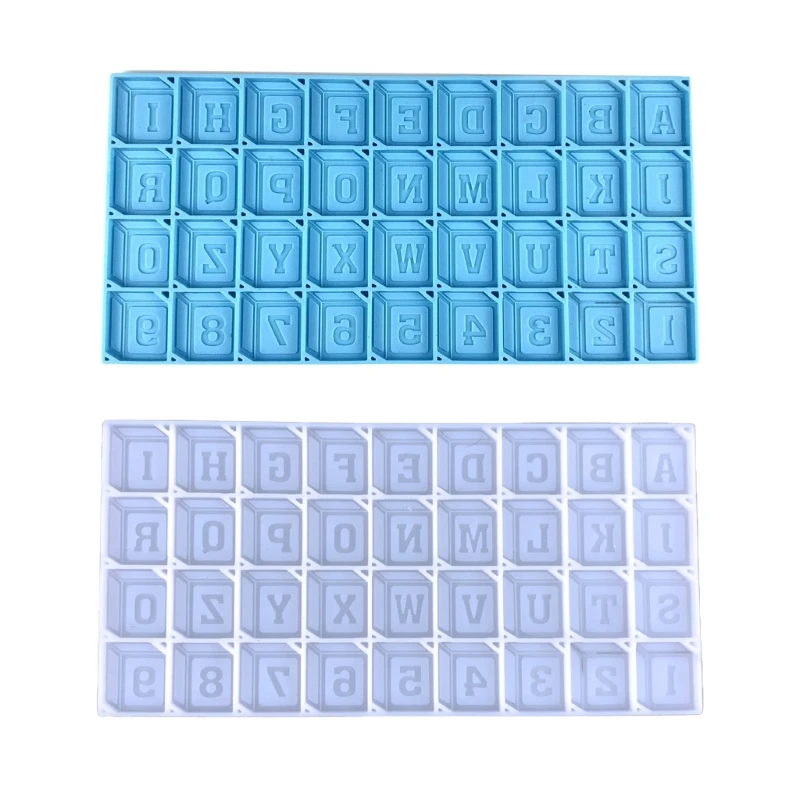 

Шестиугольные силиконовые формы, 26 дюймов, Английский алфавит, 0-9 цифр, форма «сделай сам», подвеска, быстрая доставка