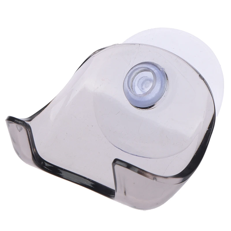 

1pcs Plastic Shaver Holder Washroom Wall Sucker Suction Cup Hook Razor Bathroom Shaver Hanging Rack Clear Storage Shelf