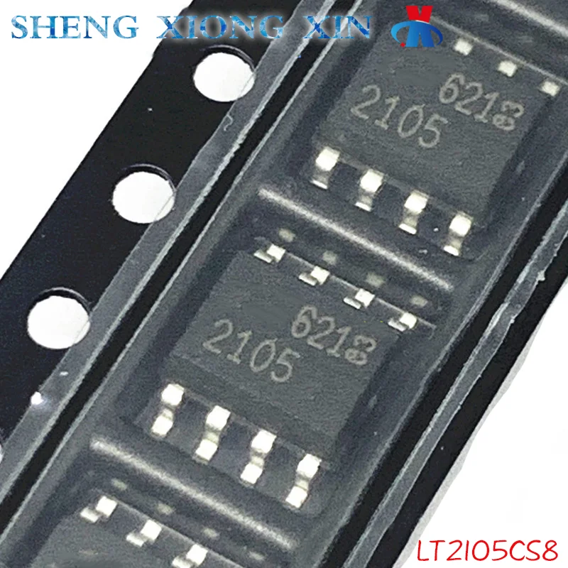 

5pcs/Lot LT2105CS8 SOP-8 Precision Voltage Reference Operational Amplifier Chips LT2105 2105 Integrated Circuit