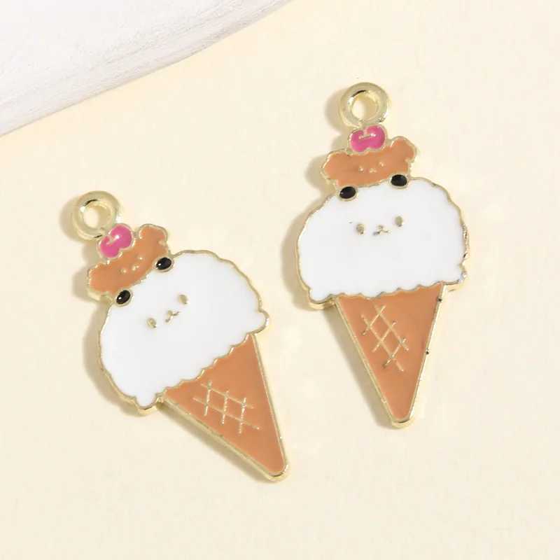 10 шт. подвеска в виде медведя 30 х14 мм