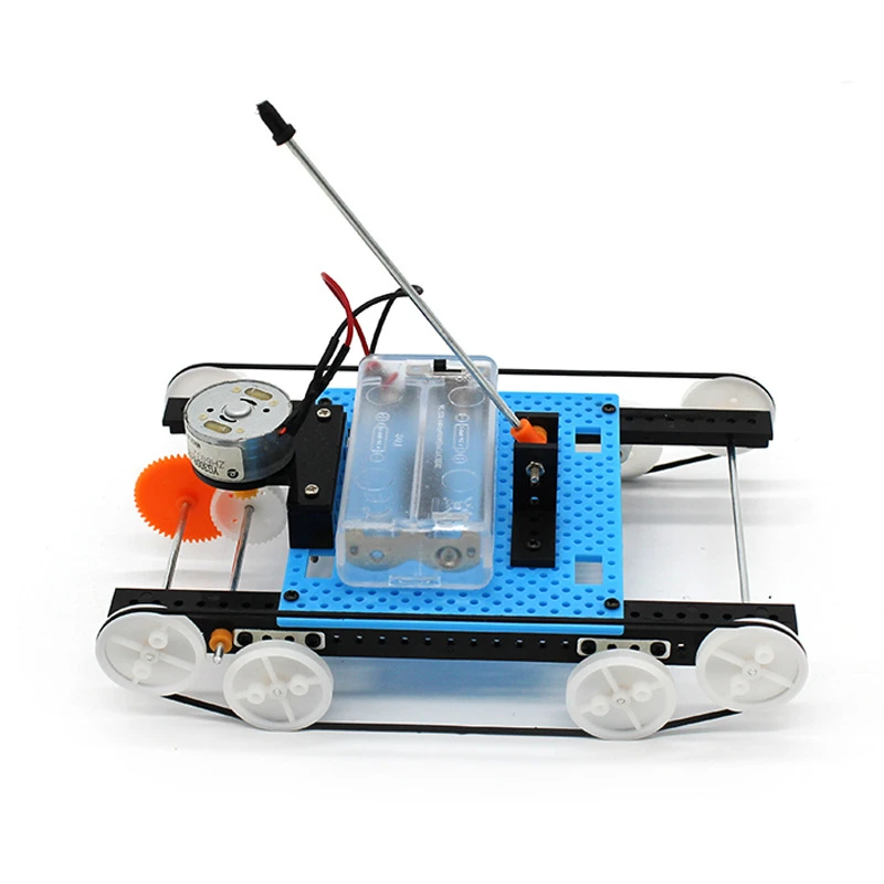 

1 шт. DIY модель танка игрушки ручной работы креативная наука физический Gizmo Собранный Набор Дети Головоломка обучающие игрушки