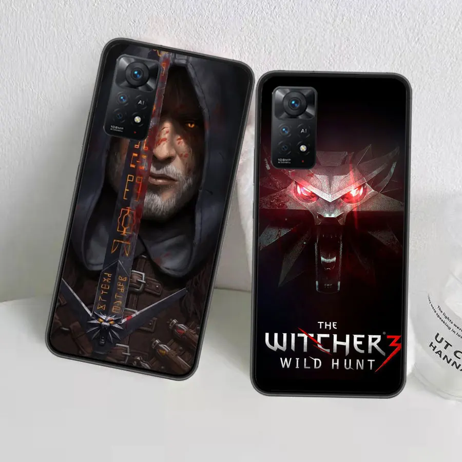 Чехол для игрового телефона W-WitcherS Redmi Note 13 14 Pro 5G Plus 12 12C 10 10A 10C 9 9A 9C 9T 8 8A 7 7A K60 K70 K40 Xiaomi