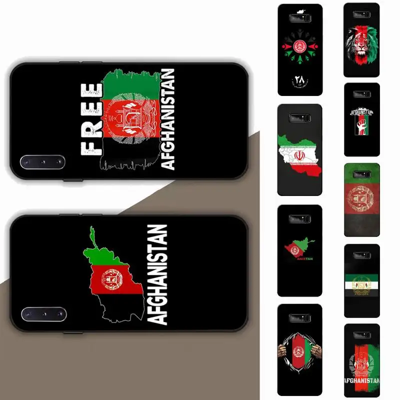 

Afghanistan Flag Phone Case for Samsung Note 5 7 8 9 10 20 pro plus lite ultra A21 12 72