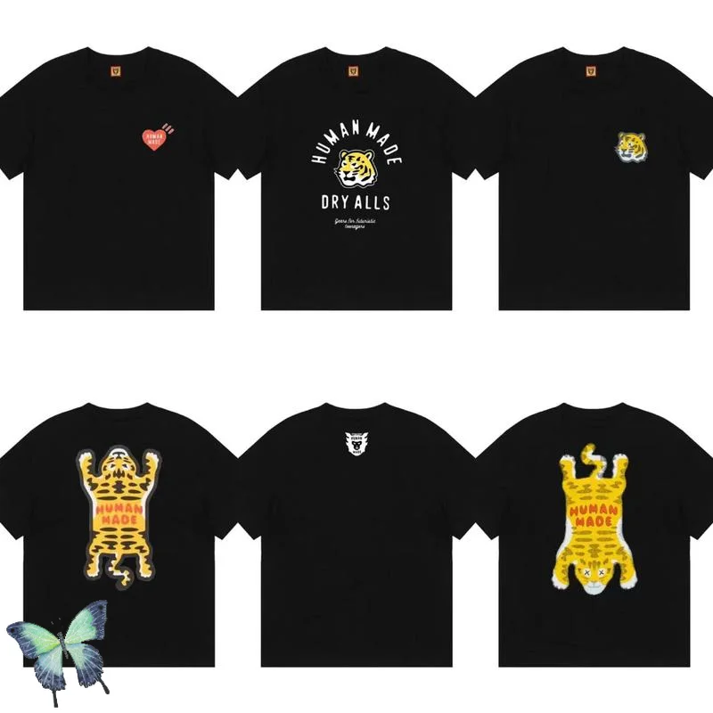 

Human Made Tiger Head 240g Heavy Slub Cotton Short Sleeve T-Shirt