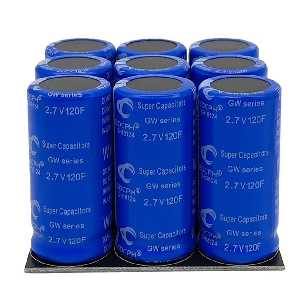 

Car Farad Capacitor Module Super Capacitor 27V 120F Capacitor Condenser String