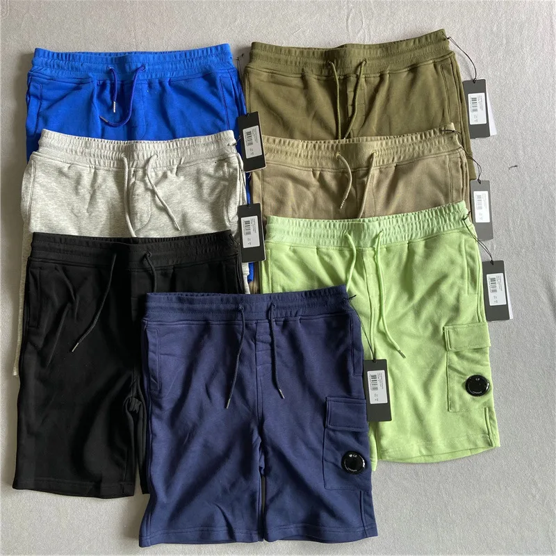

New Casual Sports Shorts Men's Loose Cp Sweatpants Trendy Garment Dyed Shorts