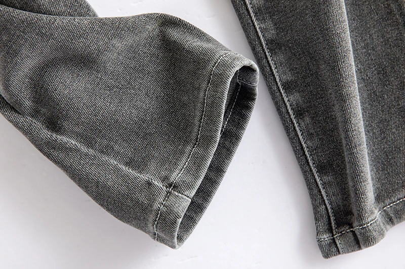 2022 CurveSize LEIJIJEAN Spring and Autumn high waist women jeans lady harem Slim 6XL 100 KGS women boyfriend 7XL 8XL mom jeans