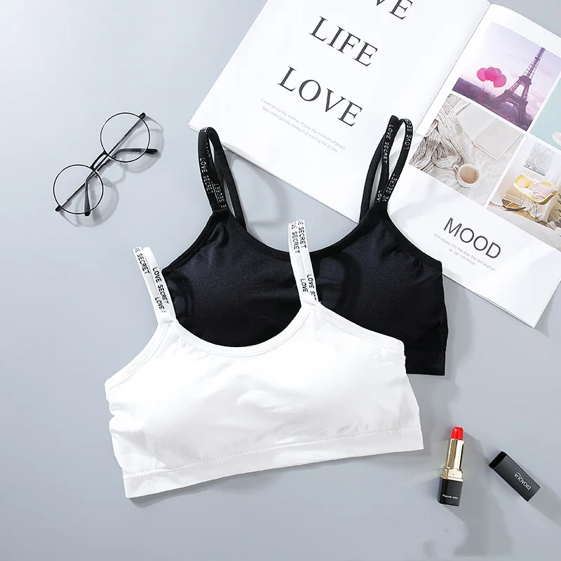 

Girl Sport Bra for Child Underwear Girl Bra for Girls Running Yoga Teenage Underwear No Rims Training Bras for Sport Girls