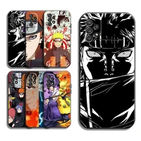 naruto sasuke cartoon phone cases for samsung a51 4g a51 5g a71 4g a71 5g a52 4g a52 5g a72 4g a72 5g back cover coque carcasa