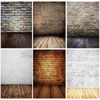 shengyongbao thick cloth vintage brick wall wooden floor photography backdrops photo background studio prop 21712 yxzq 06