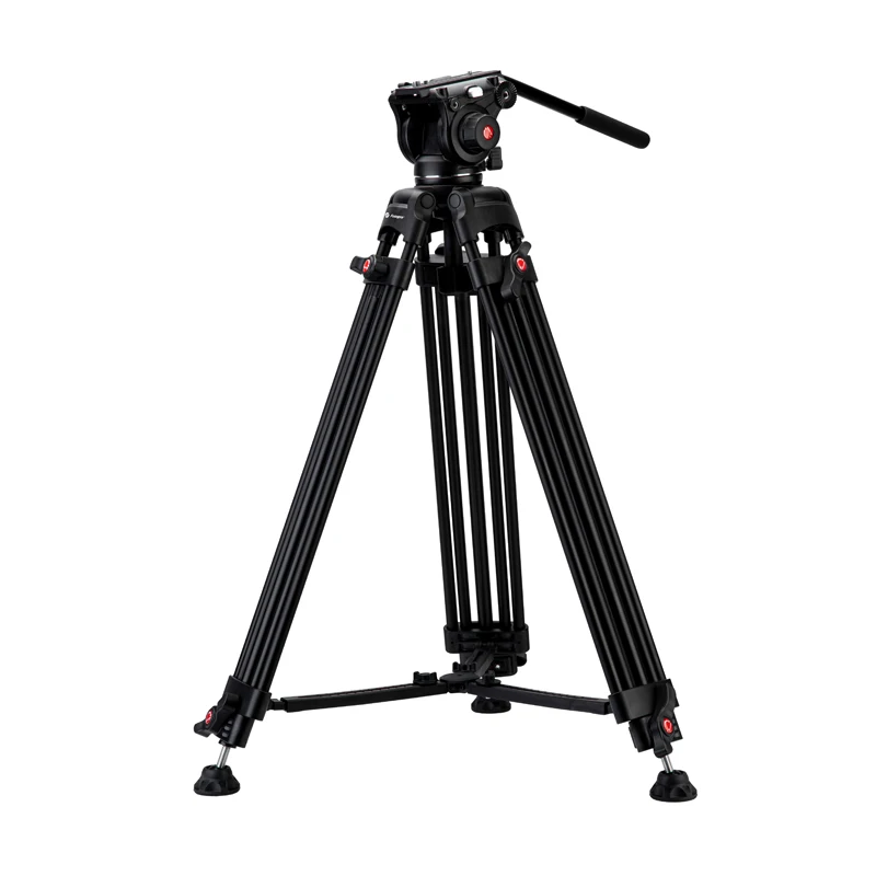 

Fotopro Fluid Head Professional Camcorder Tripod System for Video Camera Record