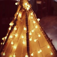 usbbattery power led ball garland lights fairy string waterproof outdoor lamp christmas holiday wedding party lights decoration