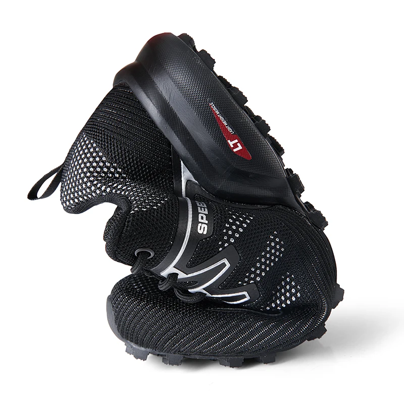 R.xjian Men Hiking Shoes Mesh Surface Breathable Outdoor Walk Wear-Resistant  Trekking Walking Hunting Tactical Sneakers