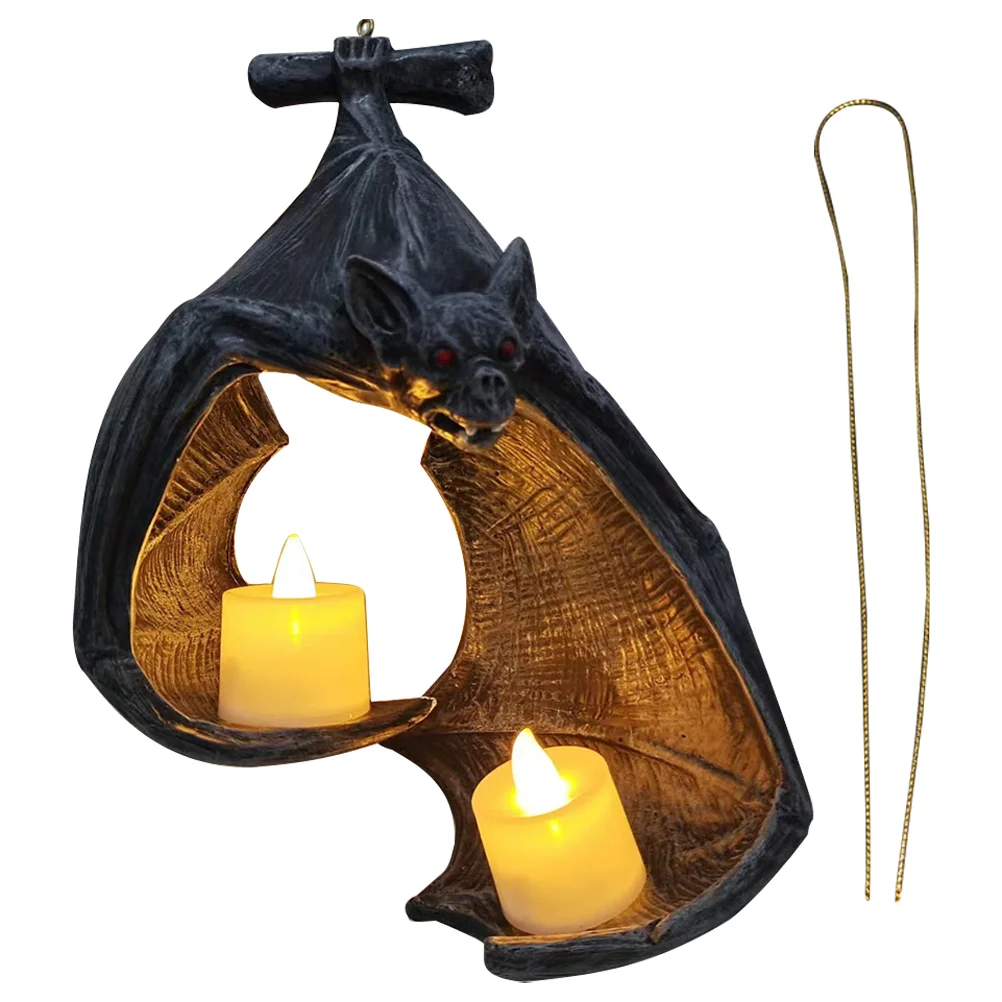 

Bat Sconce Holder Holders Wall Stands Home Decoration Household Lamp Party Candlestick Mounted Gothic