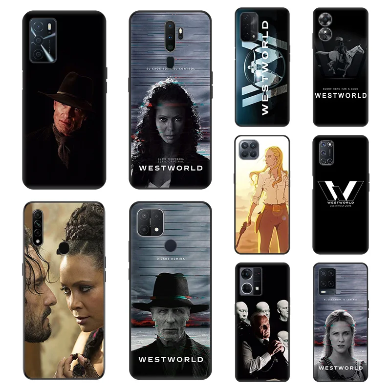 Матовый противоударный чехол для Oppo A54 A93 A52 A57 A15 A16 A74 A53 A96 Westworld Series LG G8 K71 K51 K52 K50 K42 K61 K40