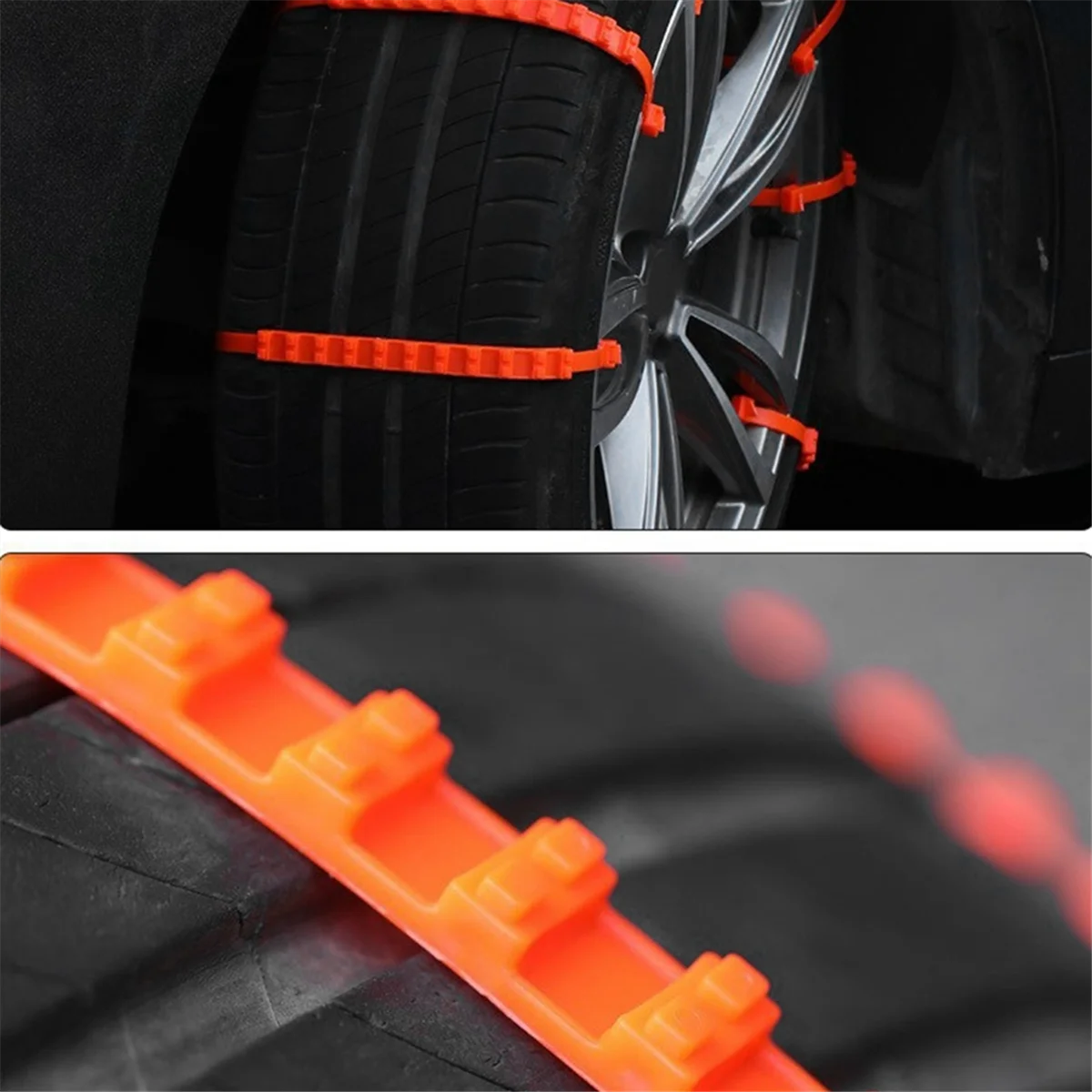 40 шт. противоскользящие цепи для снега автомобильные зимние шины автомобиля