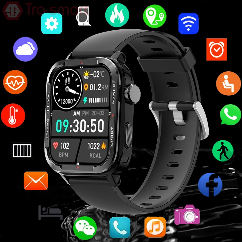 

Мужские спортивные военные часы сенсорные цифровые часы, электронные светодиодные Мужские наручные часы для мужчин, часы для фитнеса на от...