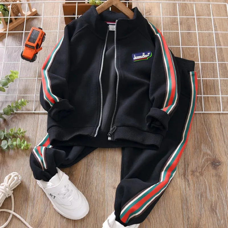 Новинка 2024 комплект детской одежды Весенняя и осенняя одежда повседневная