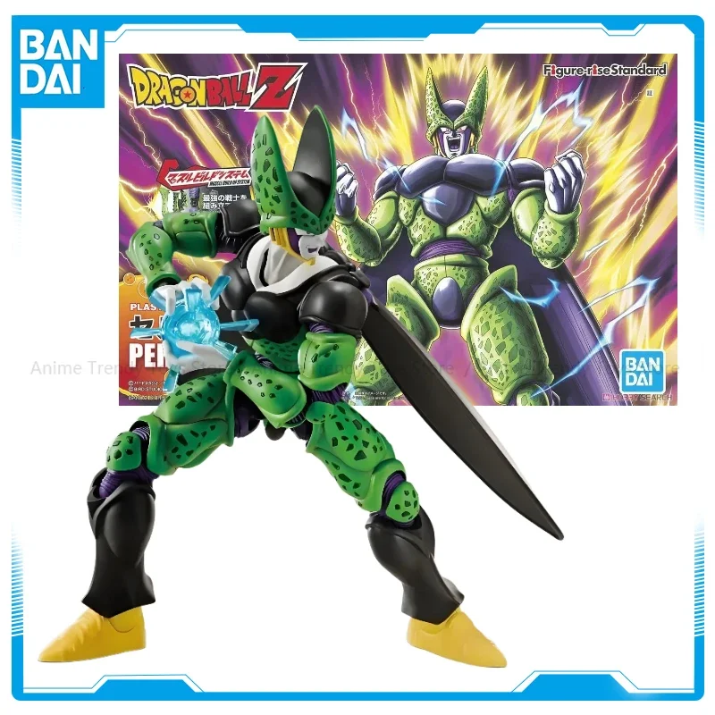 В наличии Bandai Original Dragon Ball Z SHF Model Kit Perfect Cell Аниме Фигурка Игрушки Праздничные