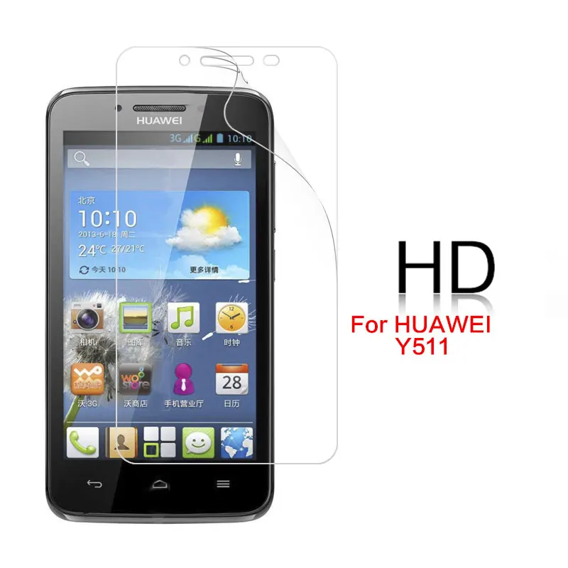 Глянцевая прозрачная пленка HD для Huawei Y5 2017 Lite Y560 Y500 Y511 Y518 Y520 Y523 Y530 Y535 Y536 Y538 Y540