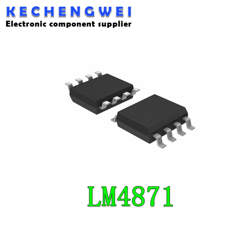 10 шт. LM4871 LM4871M LM4871MX LM4871T SOP8 SOP-8 SMD IC CHIP в наличии