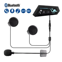 bluetooth 5 0 helmet headphone bluetooth wireless motorcycle headset intercom bike motor earphone noise reduction microphone