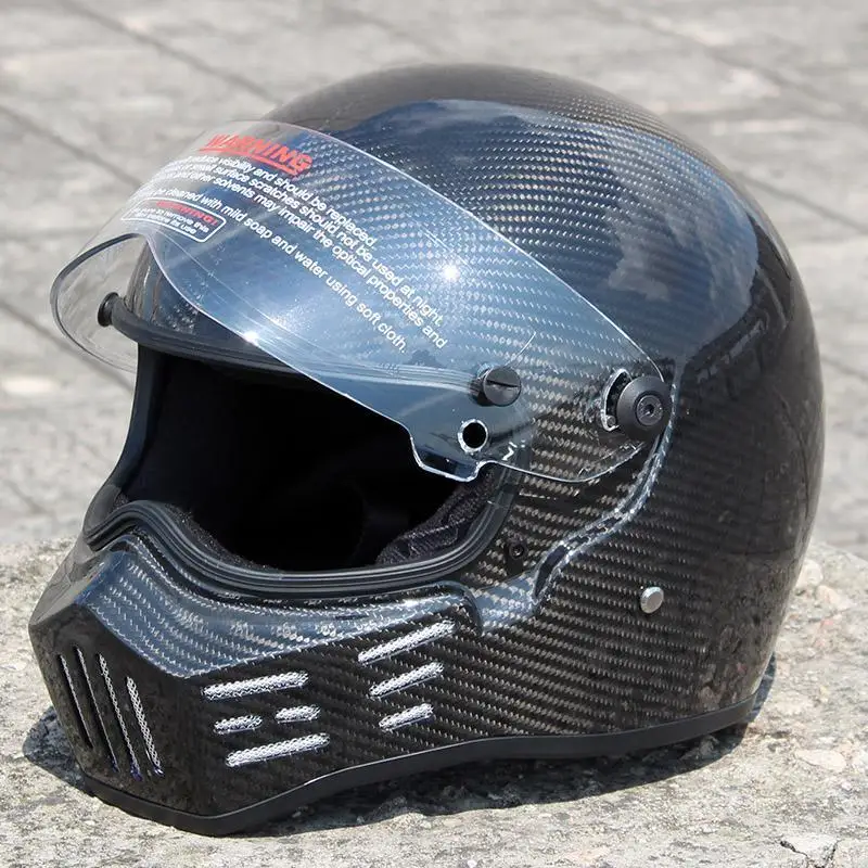 

ATV-8 Carbon fiber TOP Gear StarWars Simpson Stickers Model Motorcycle helmet Racing Moto Full Face Helmets casco capacete ECE