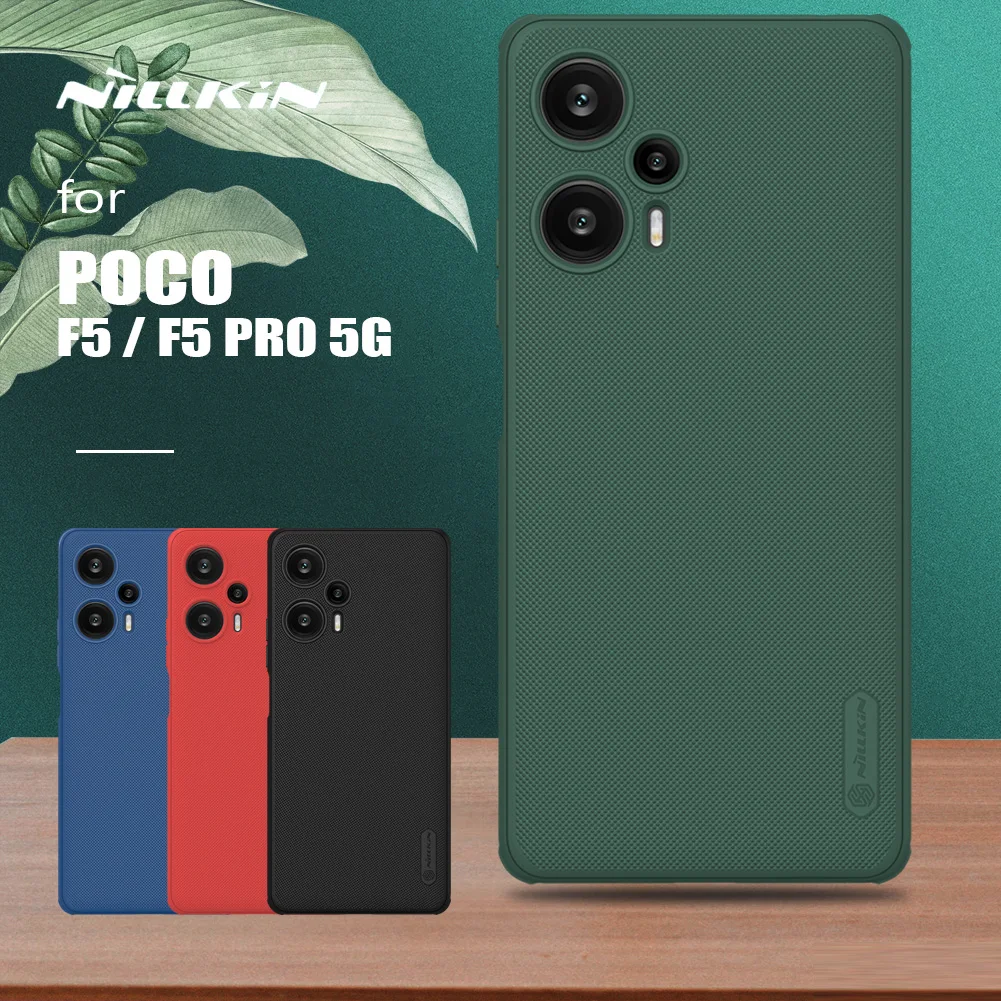 Суперматовый чехол Nillkin для Xiaomi Poco F5 Pro, жесткий ультратонкий защитный чехол из поликарбоната для Poco F5 / F5 Pro