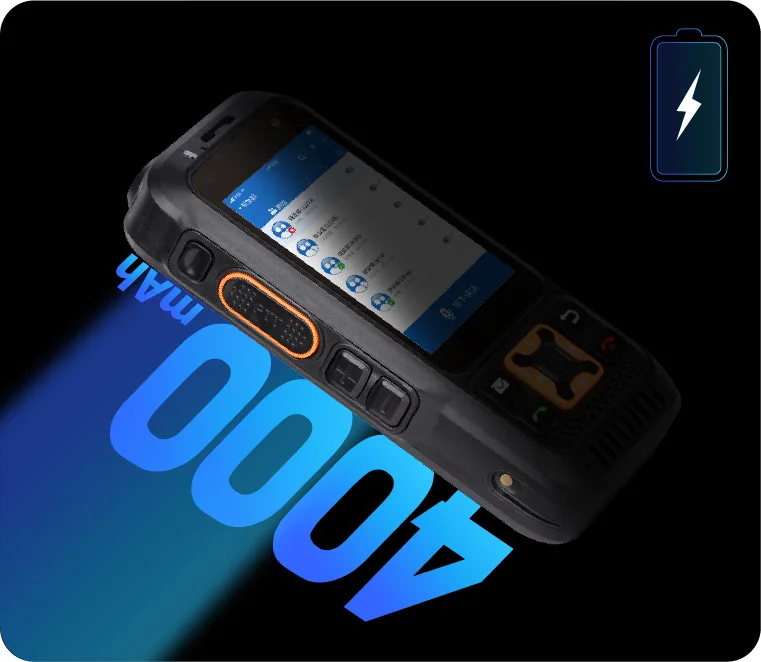 Фото CAMORO Zello Walkie Talkie S100 4G 2,8-дюймовый сенсорный экран Ручные рации с двумя картами Wi-Fi Мобильный телефон Двустороннее радио №4