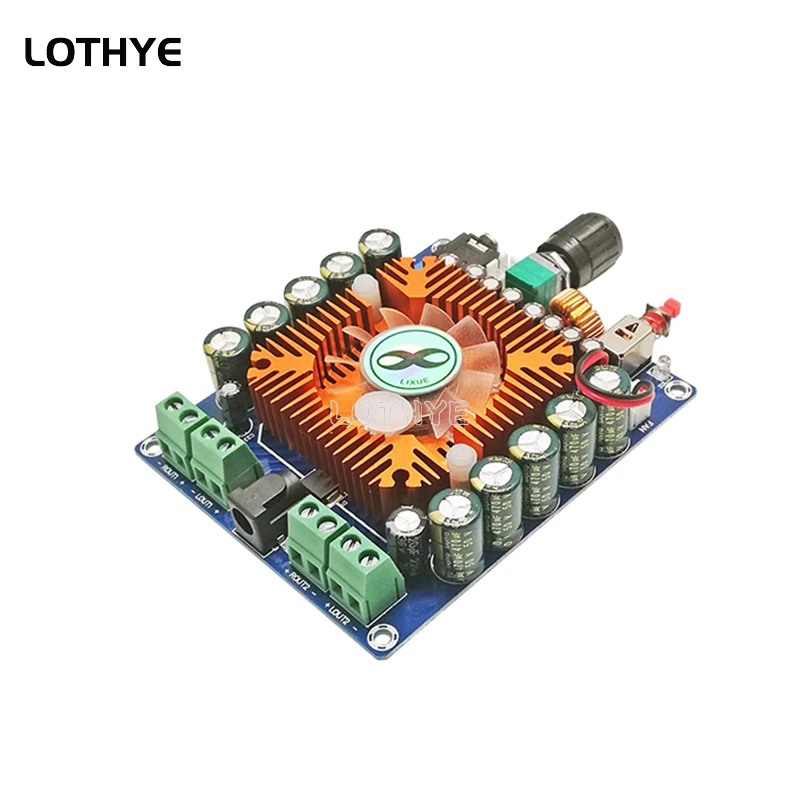 Фото TDA7850 четырехканальный автомобильный HIFI цифровой усилитель мощности модуль плата красивая звуковая версия 50 Вт * 4 уровень лихорадки высокая точность №3