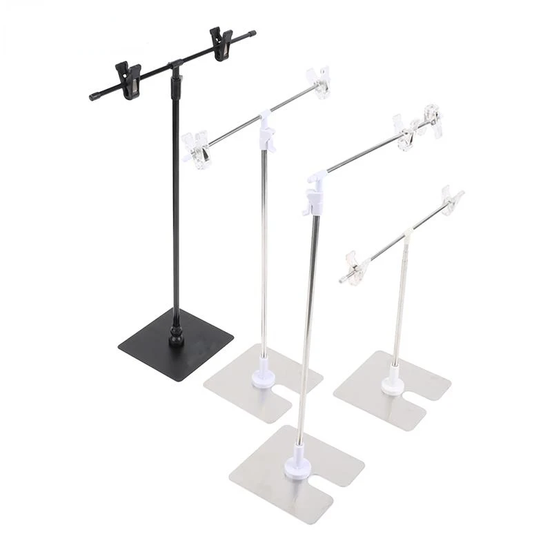 

Photography Photo Backdrop Stands Adjustable T-Shape Background Frame Support System Stands With Clamps for Video Studio