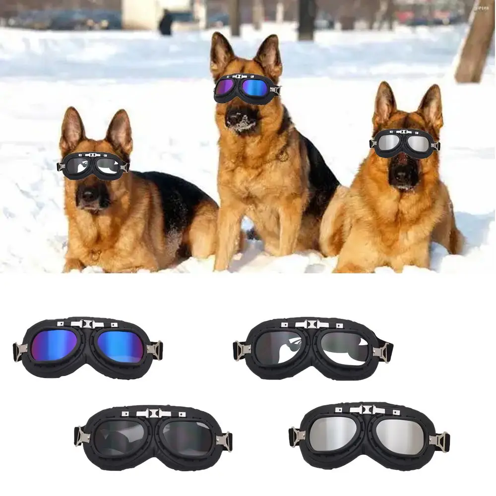 

Fashion Grooming Photos Props Adjustable Anti-UV Goggles Dog Glasses Sunglasses Pet Eye Protection