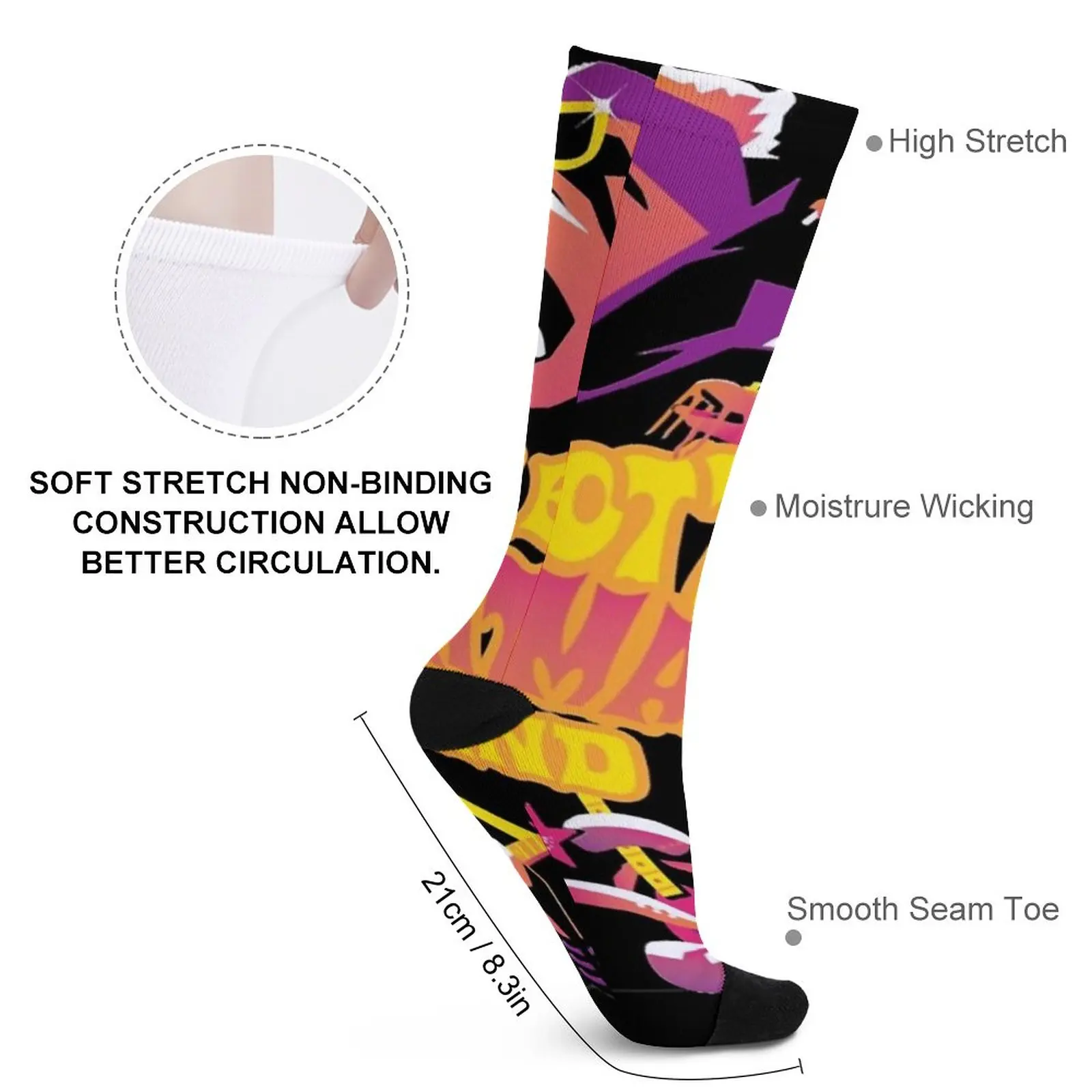 Носки Emmet с надписью Otters Riverbottom Кошмар забавные носки для женщин и мужчин женские