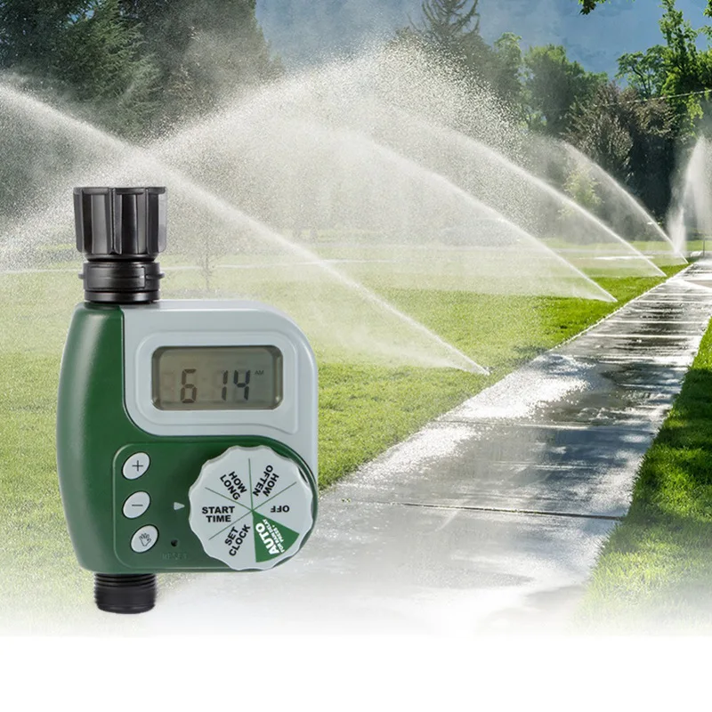 

Automatic Watering Timer Irrigation System Greenhouse Plant Kit for Garden Plants Bonsai Watering Irrigation Timing Controller