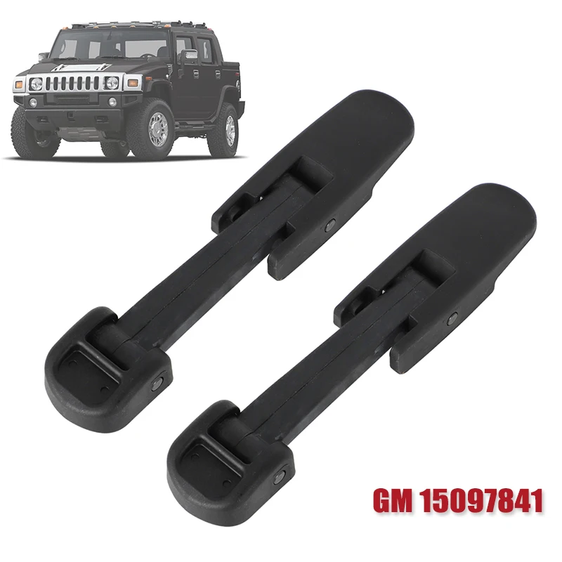 

For Hummer H2 Chevy Kodiak GMC TopKick 2003 2004 2005 2006 2007 2008 2009 Car Black Handle Hood Latch GM 15097841