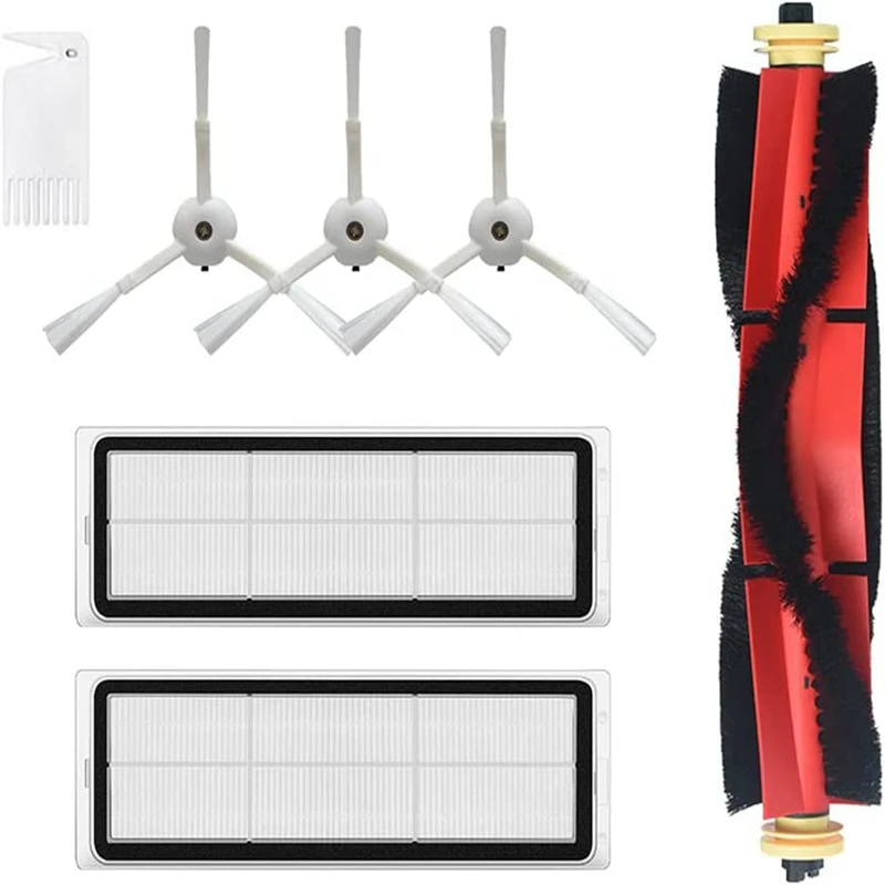 

Main Brush Side Brushes Hepa Filter Vacuum Cleaner Rolling Brush For Roborock S50 S51 S5max Accessories